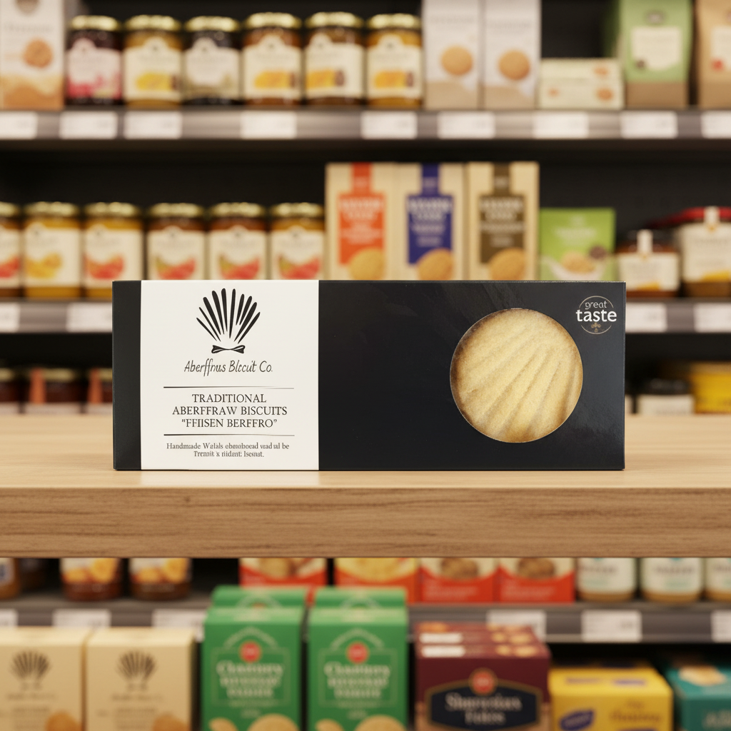 Aberffraw Traditional Biscuits Gift Box - 180g