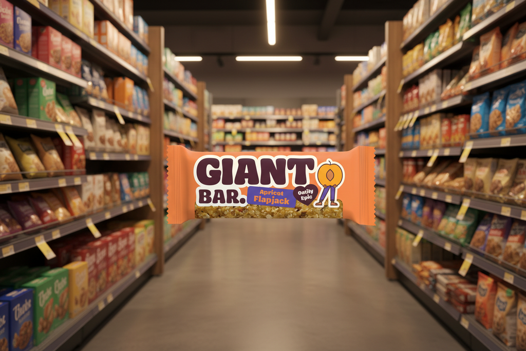 20 x Giant Bar Apricot - 90g