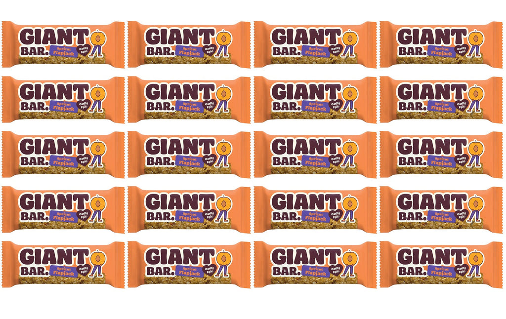 20 x Giant Bar Apricot - 90g