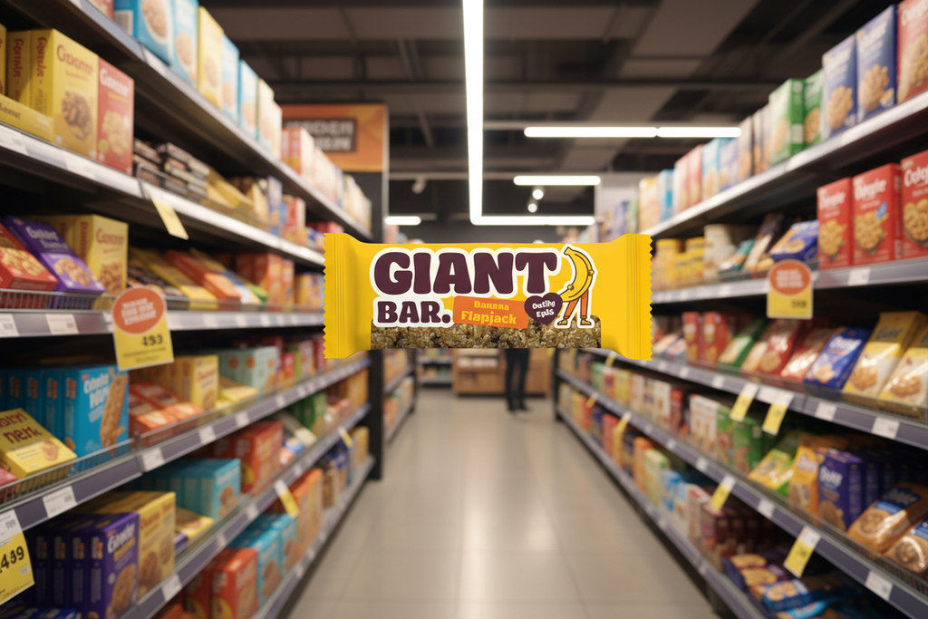 20 x Giant Bar Banana - 90g