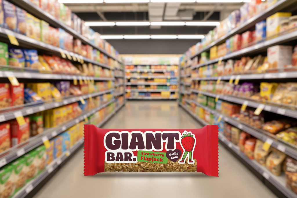 20 x Giant Bar Strawberry - 90g
