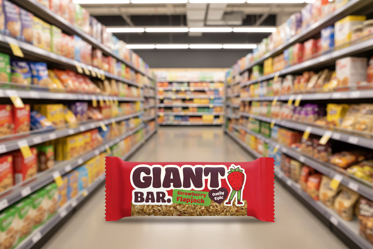 20 x Giant Bar Strawberry - 90g