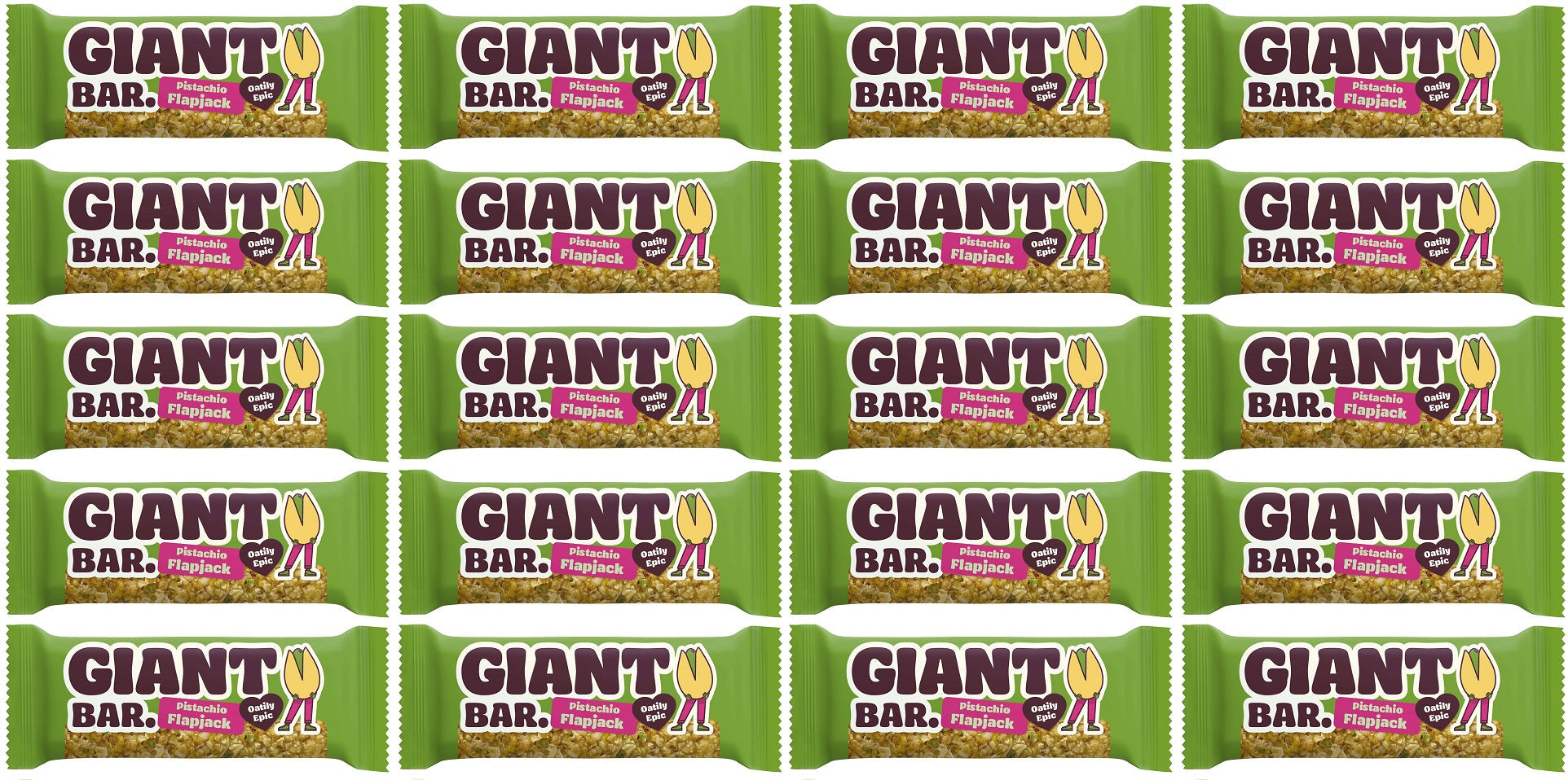 20 x Giant Bar Pistachio - 90g