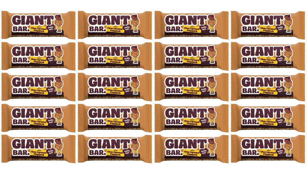 20 x Giant Bar Choc Caramel - 100g