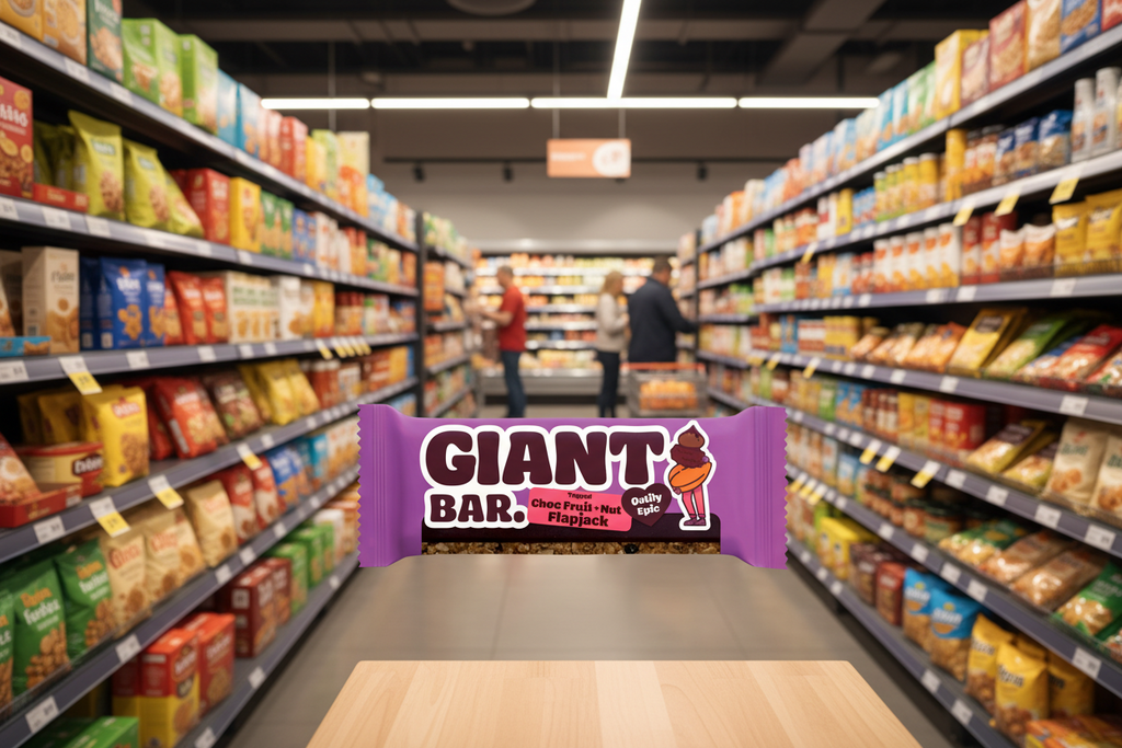Giant Bar Choc Fruit & Nut - 100g