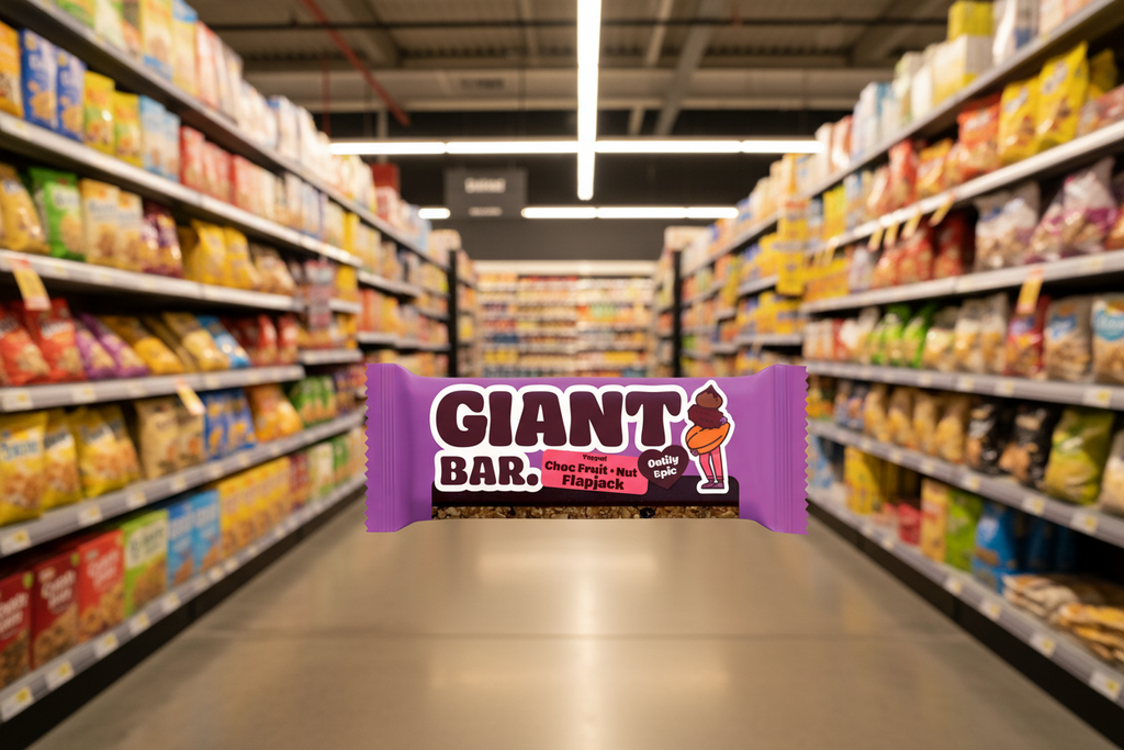 Giant Bar Choc Fruit & Nut - 100g