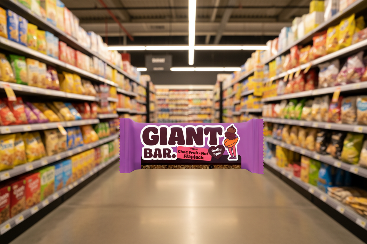 Giant Bar Choc Fruit & Nut - 100g