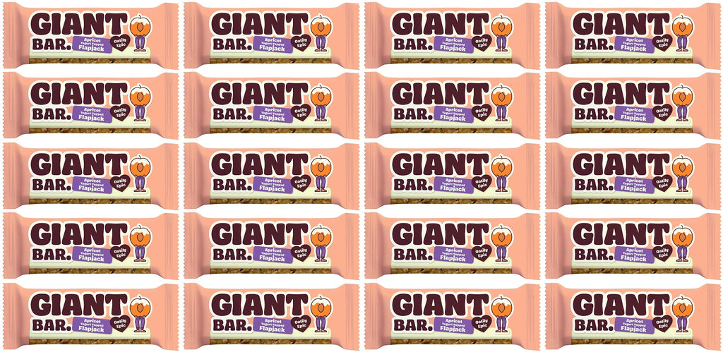 20 x Giant Bar Yogurt Apricot - 100g