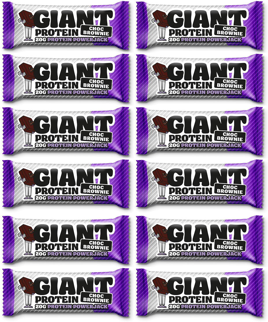 12 x Giant Bar Protein - Chocolate Brownie - 90g