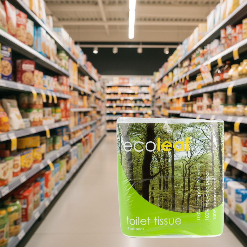 Ecoleaf By Suma Toilet Rolls - 4Rolls