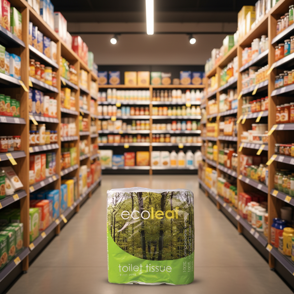 Ecoleaf By Suma Toilet Tissue - 9Rolls
