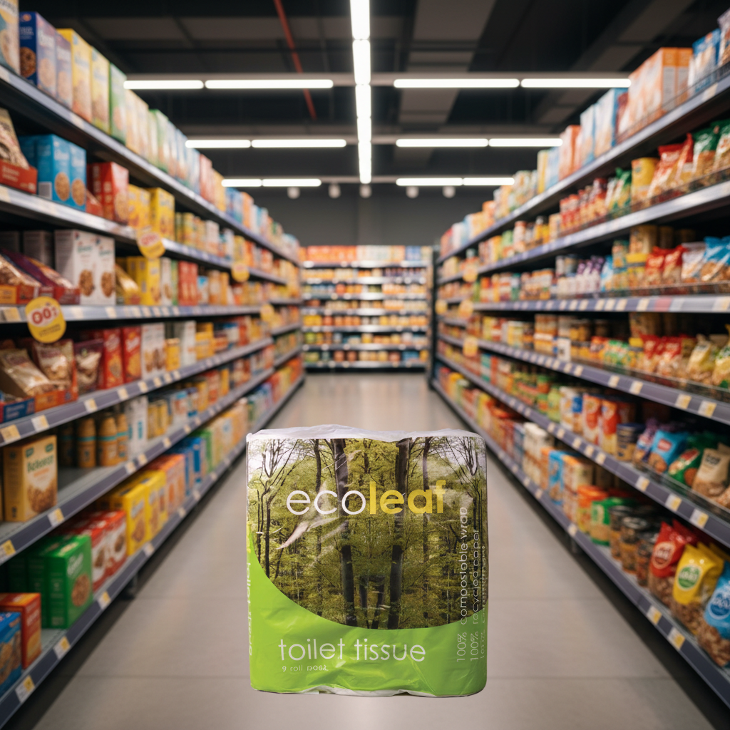 Ecoleaf By Suma Toilet Tissue - 9Rolls