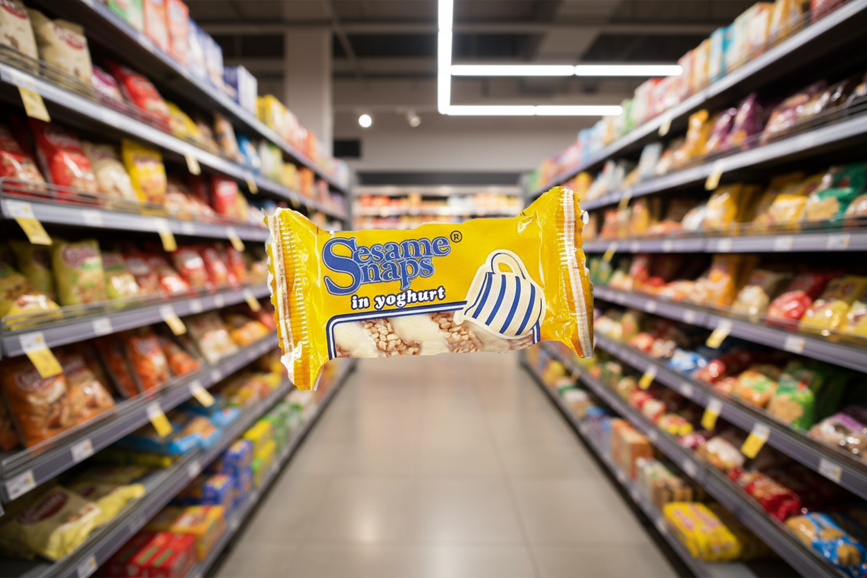 Anglo Dal Sesame Snaps with Yoghurt - 24x30g