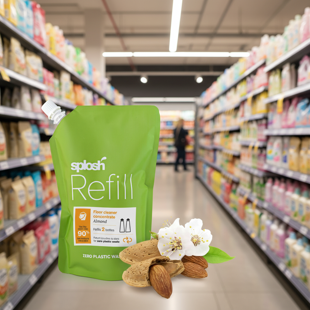 Splosh Floor Cleaner Refill Almond - 420g