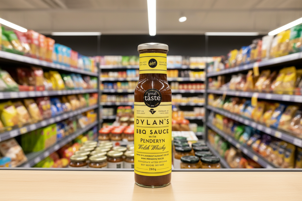 Dylan's BBQ Sauce with Penderyn Whisky - 280g