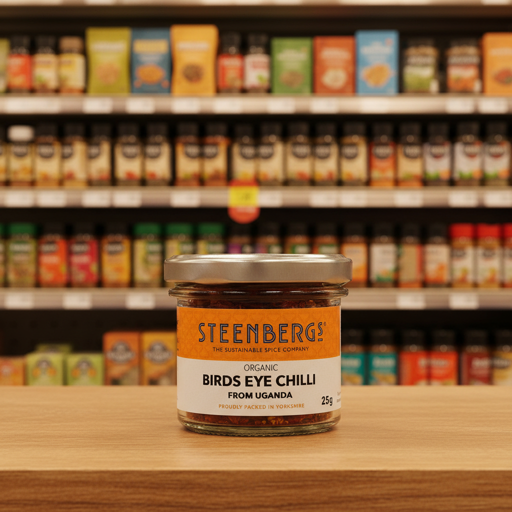 Steenbergs Organic Bird's Eye Chilli - 25g