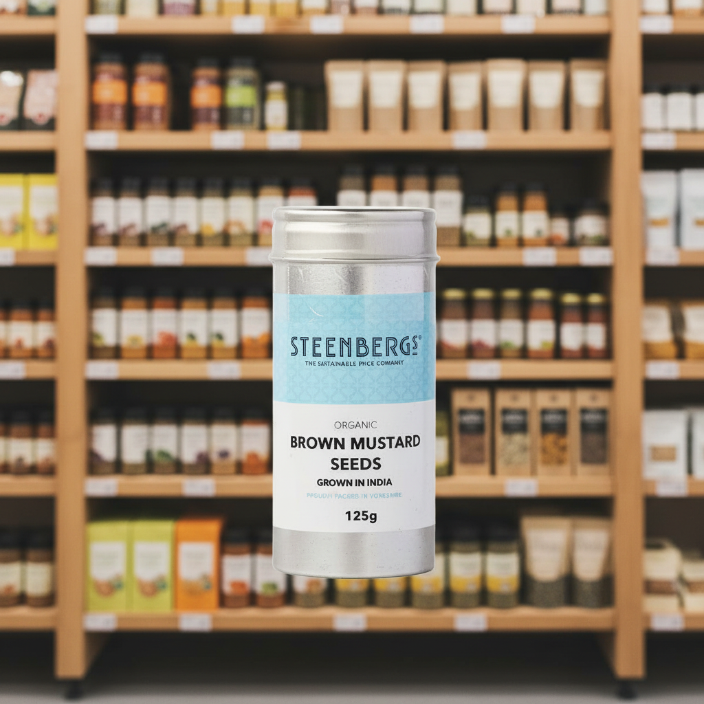 Steenbergs Organic Brown Mustard Seed - 125g