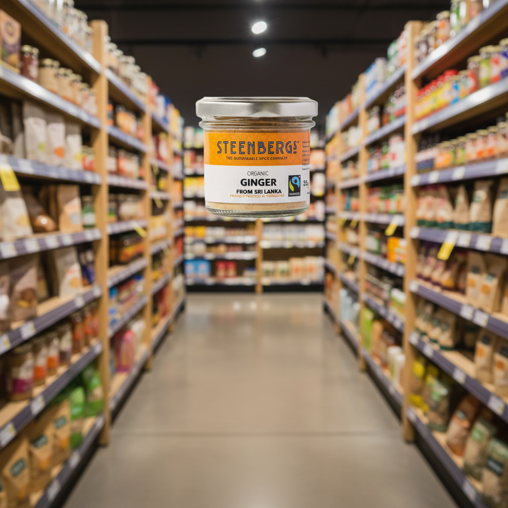 Steenbergs Organic Fairtrade Ginger Power - 35g