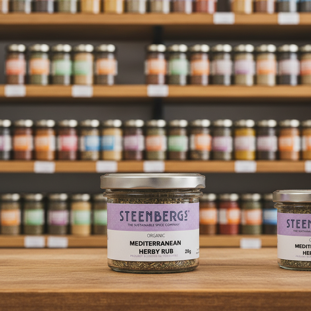 Steenbergs Organic Mediterranean Rub - 28g