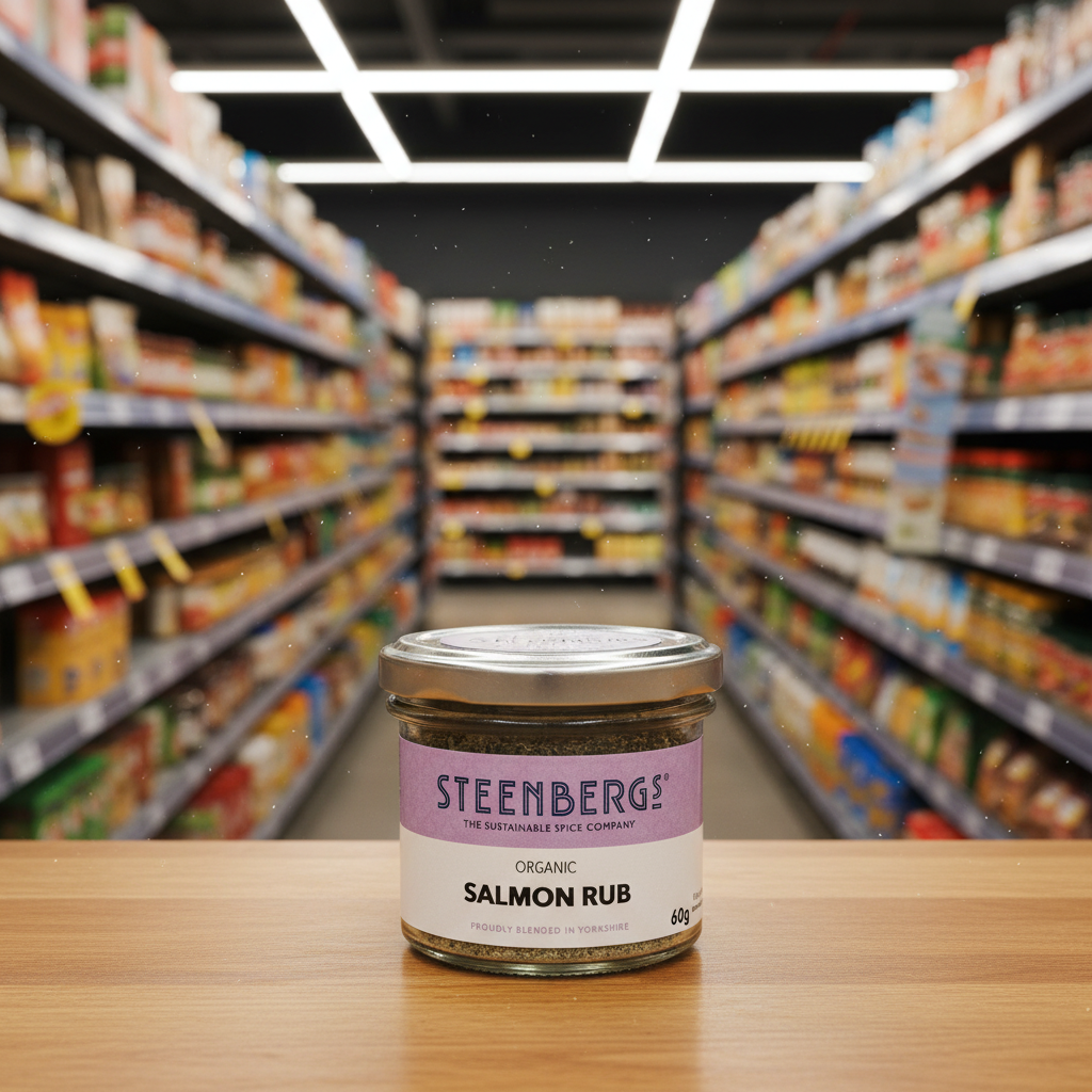 Steenbergs Organic Salmon Rub - 60g