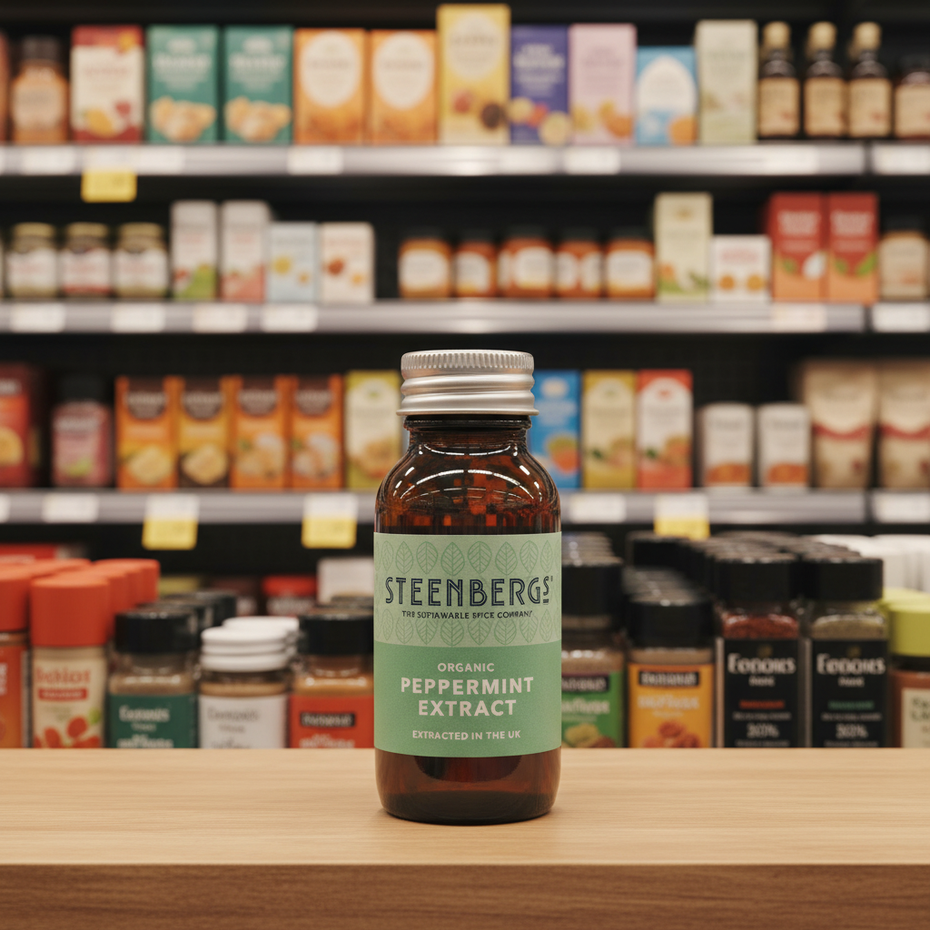 Steenbergs Organic Pepperming Extract - 60ml
