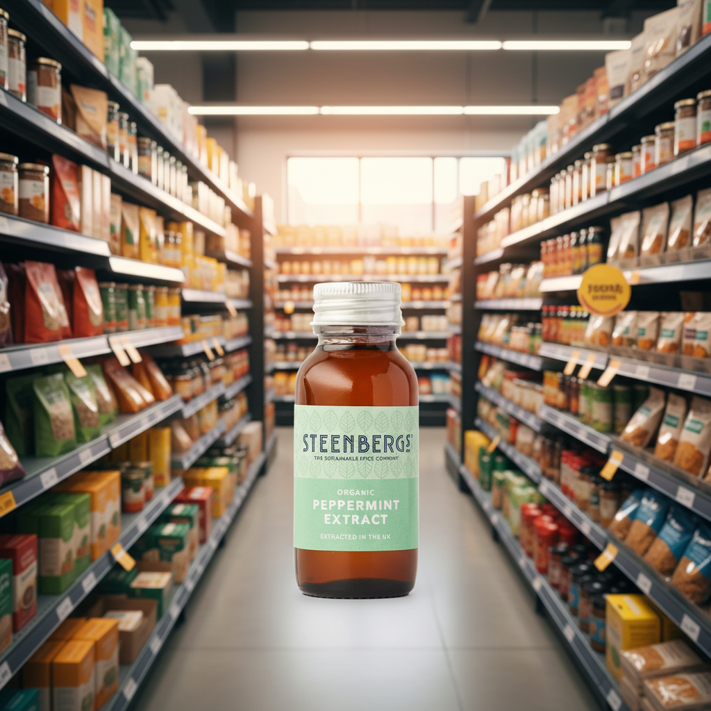 Steenbergs Organic Pepperming Extract - 60ml