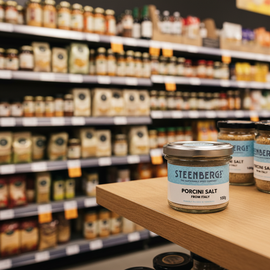 Steenbergs Porchini Salt - 80g