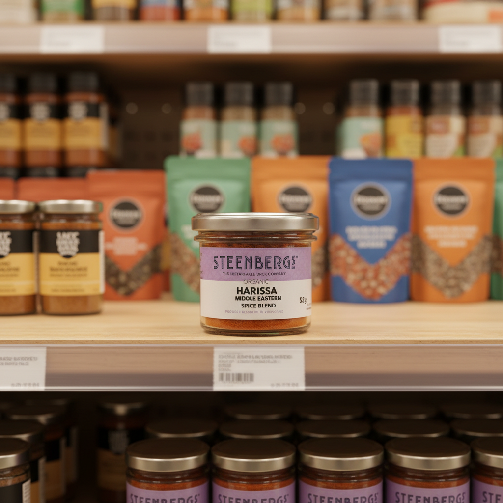 Steenbergs Organic Harissa Seasoning - 52g