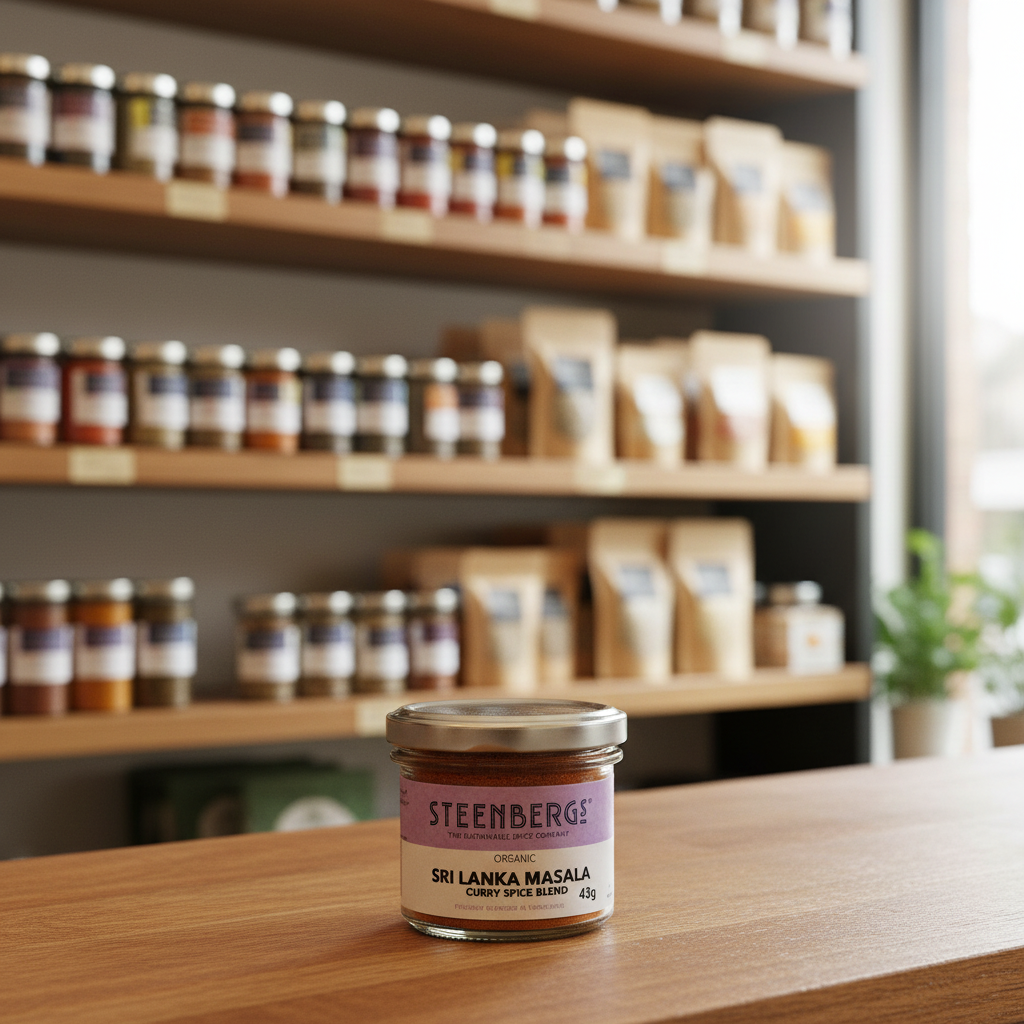 Steenbergs Organic Masala Sri Lankan Seasoning - 43g