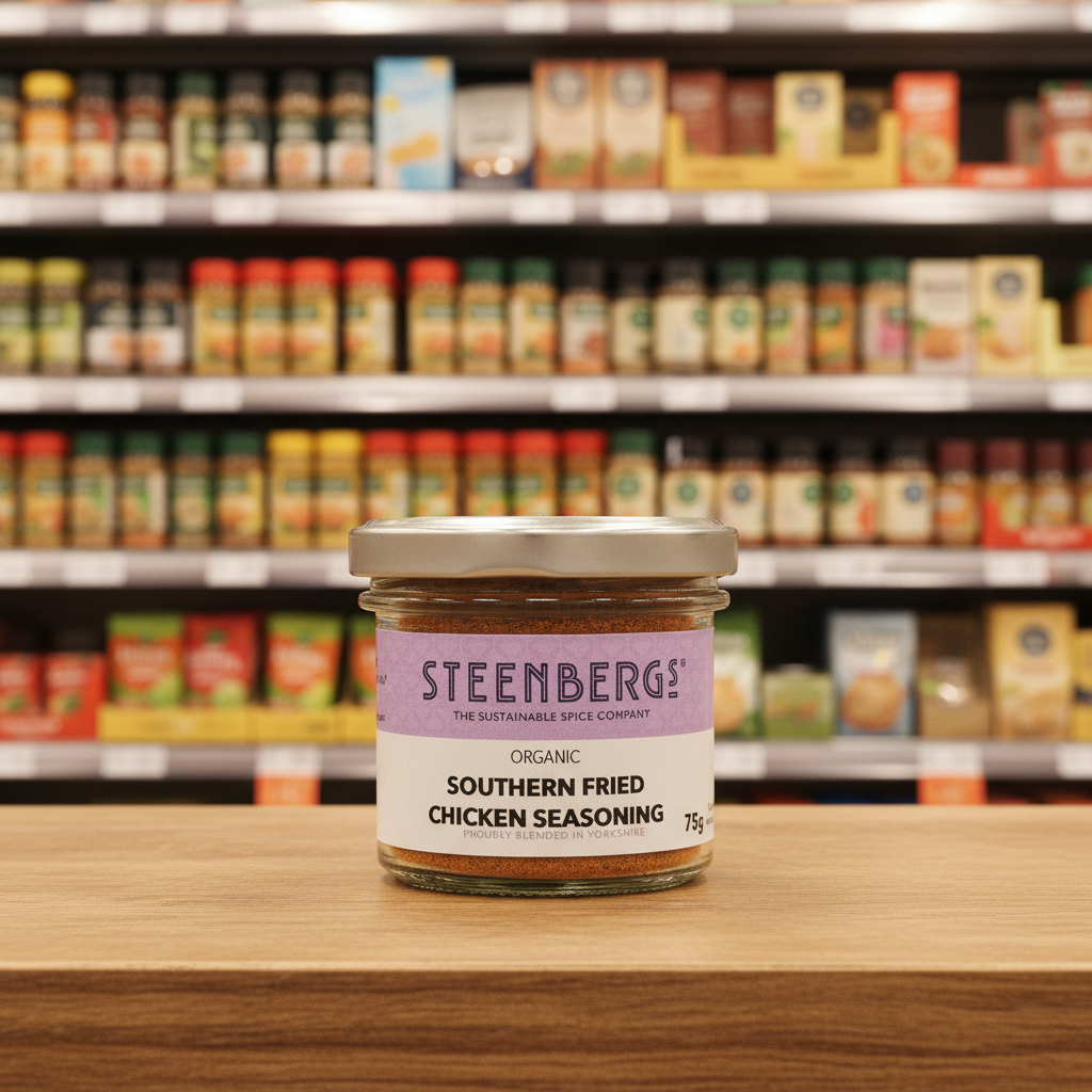 Steenbergs Org Southern Fried Chicken Seasoning - 75g