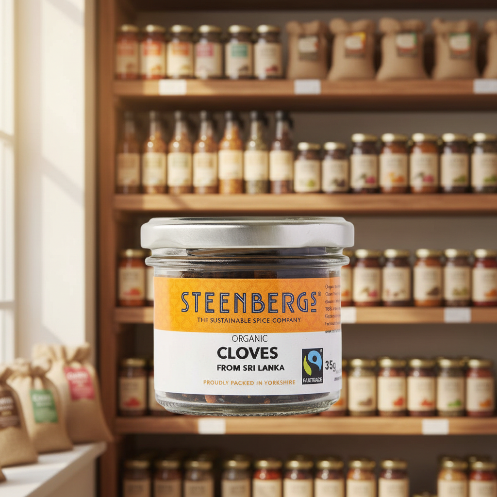Steenbergs Organic Ground Cloves Spice - 48g
