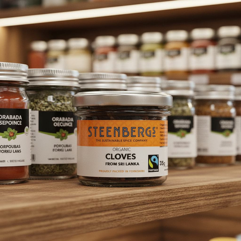 Steenbergs Organic Ground Cloves Spice - 48g