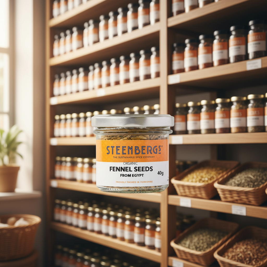 Steenbergs Organic Fennel Seed - 40g