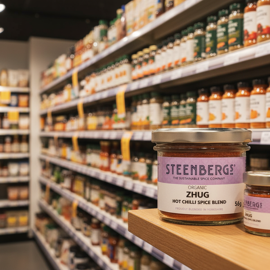 Steenbergs Organic Zhoug Spice Mix - 56g