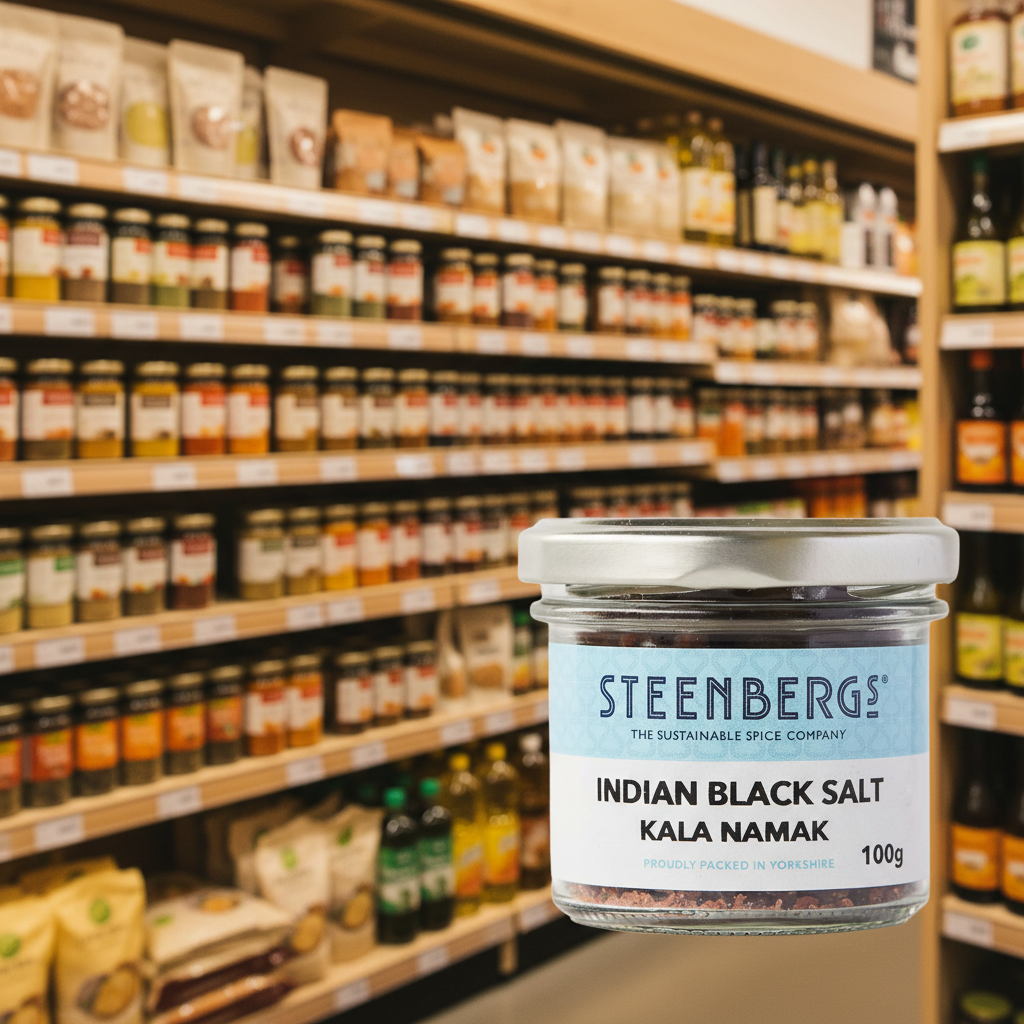 Steenbergs Indian Black Salt Kala Namak - 100g