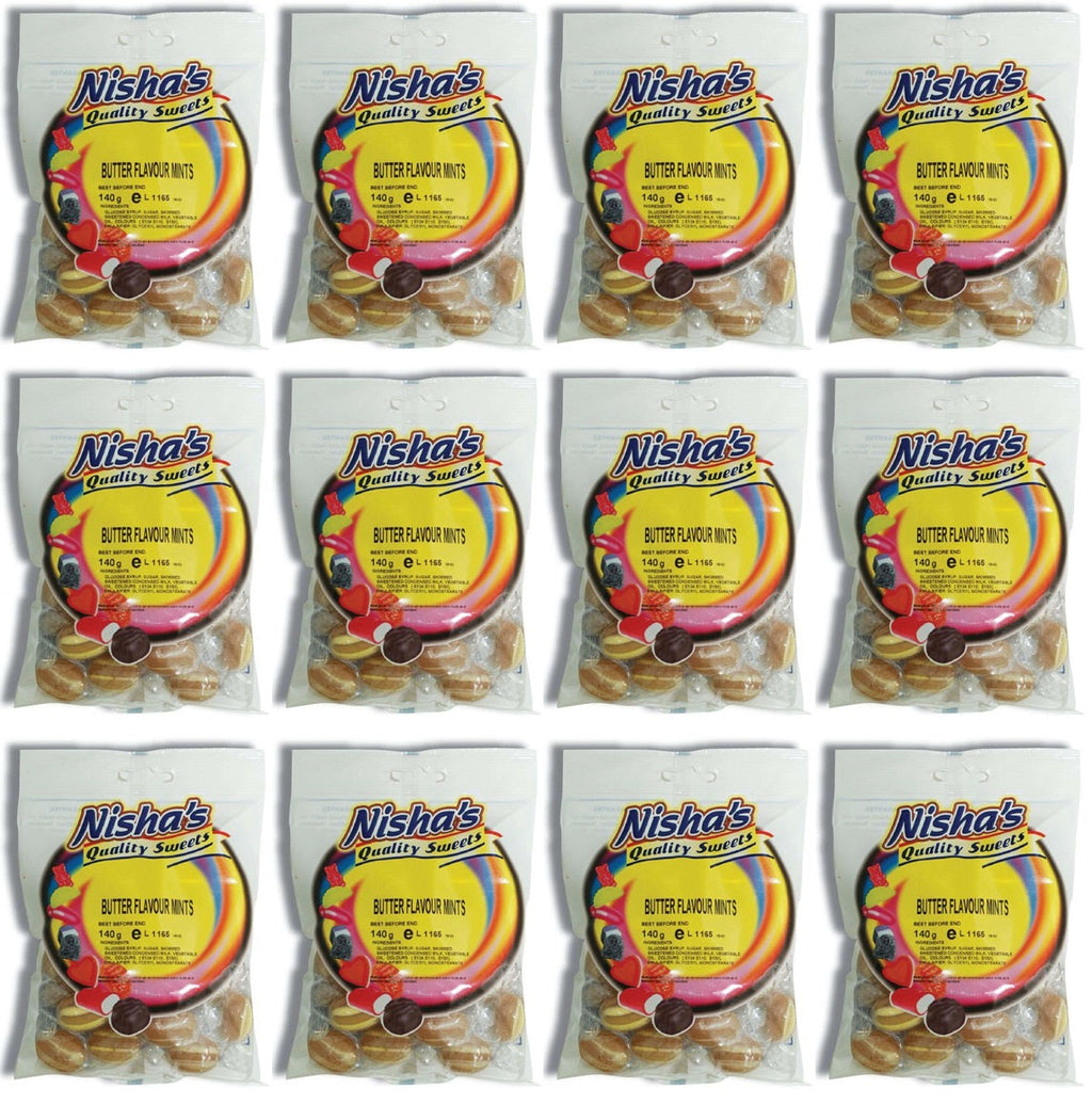 12 x Nisha Butter Mints - 120g