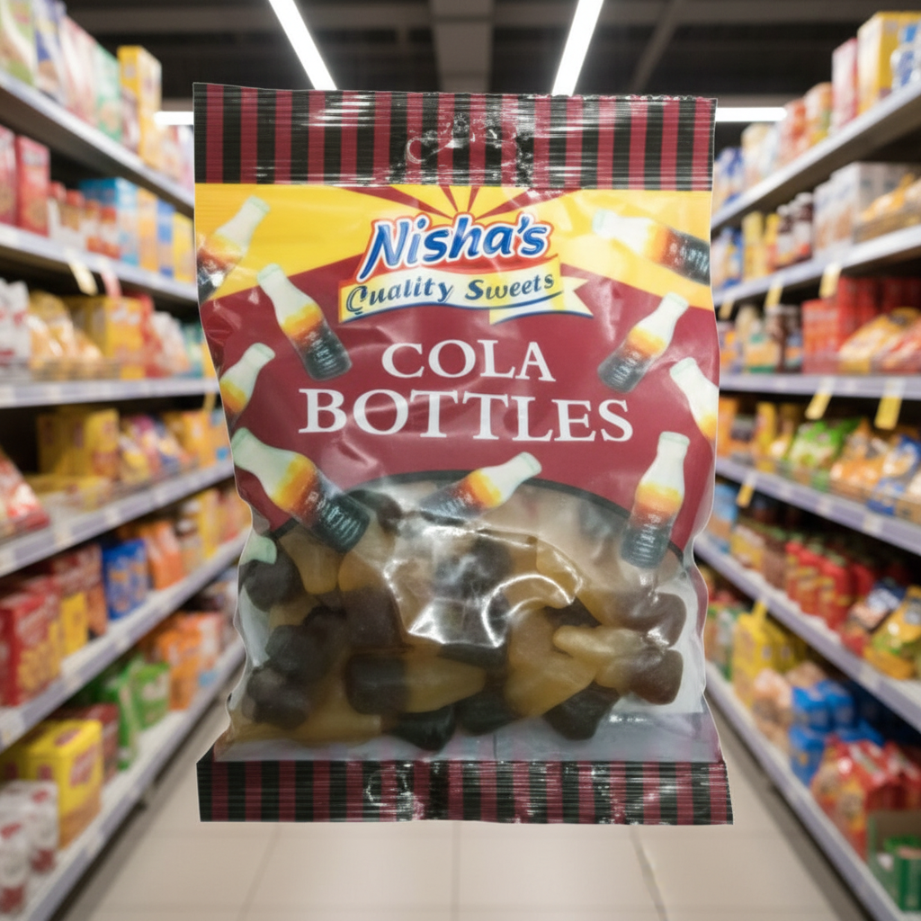 12 x Nisha Cola Bottles - 120g