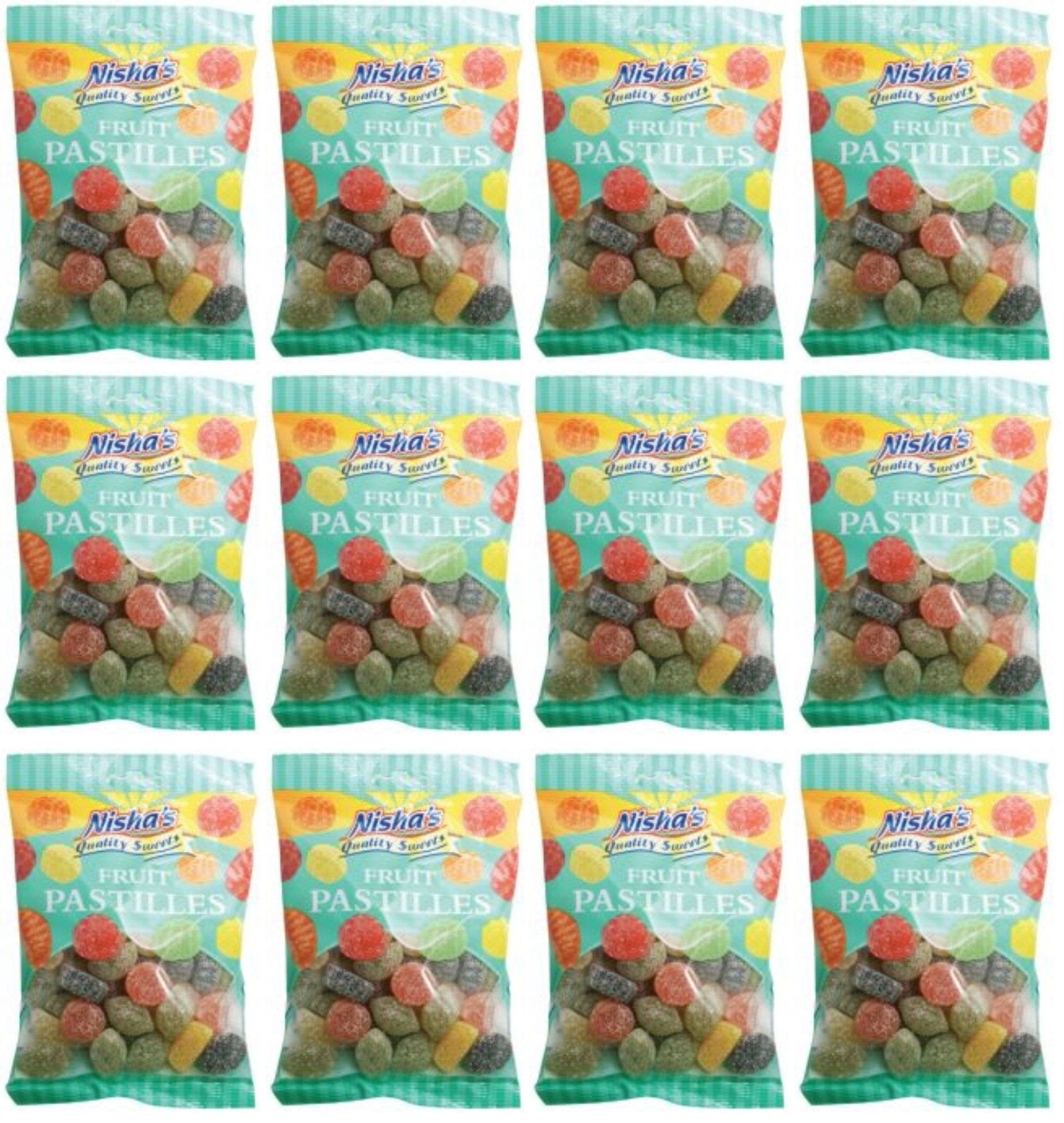 12 x Nisha Fruit Pastilles - 120g