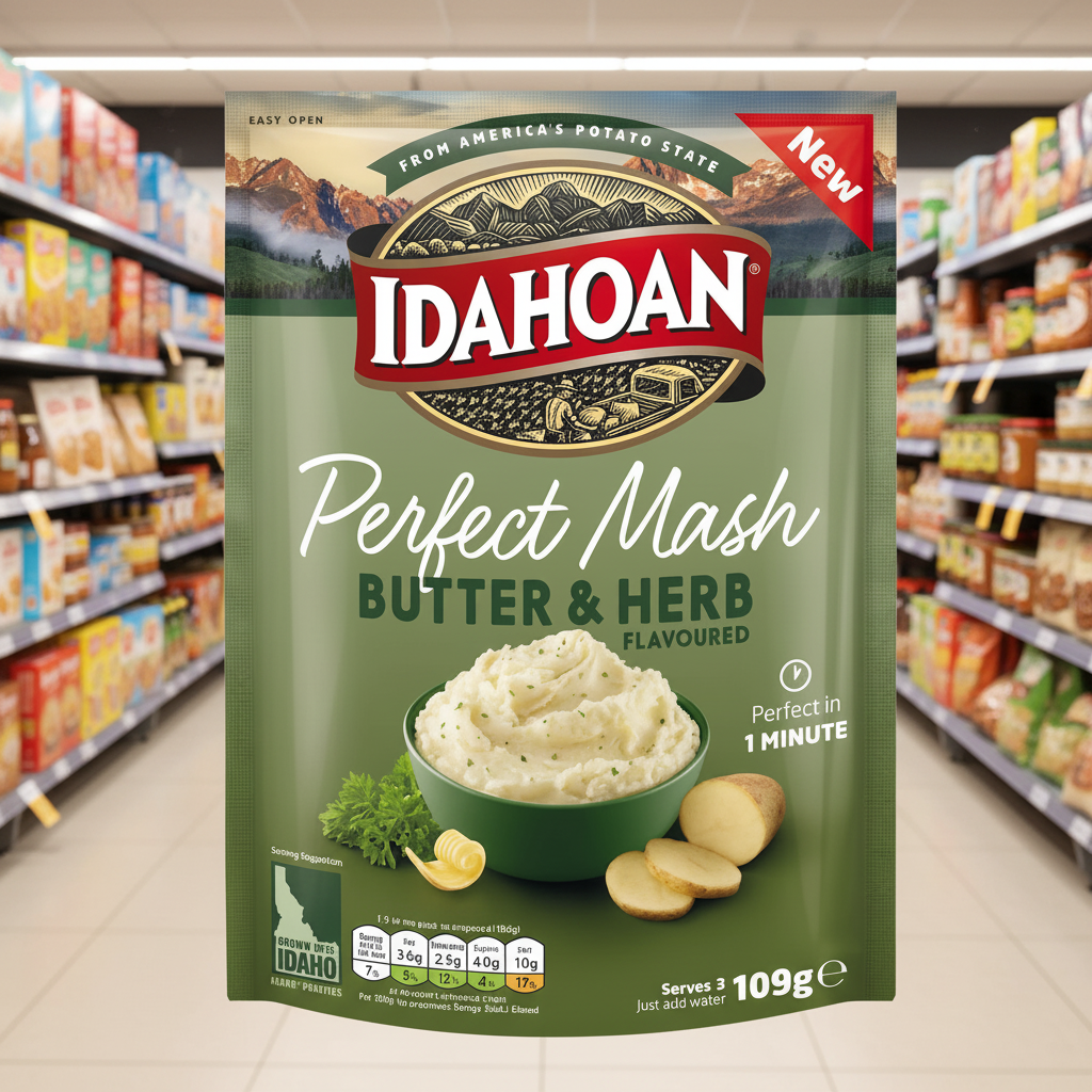Idahoan Butter & Herb Mash - 109g