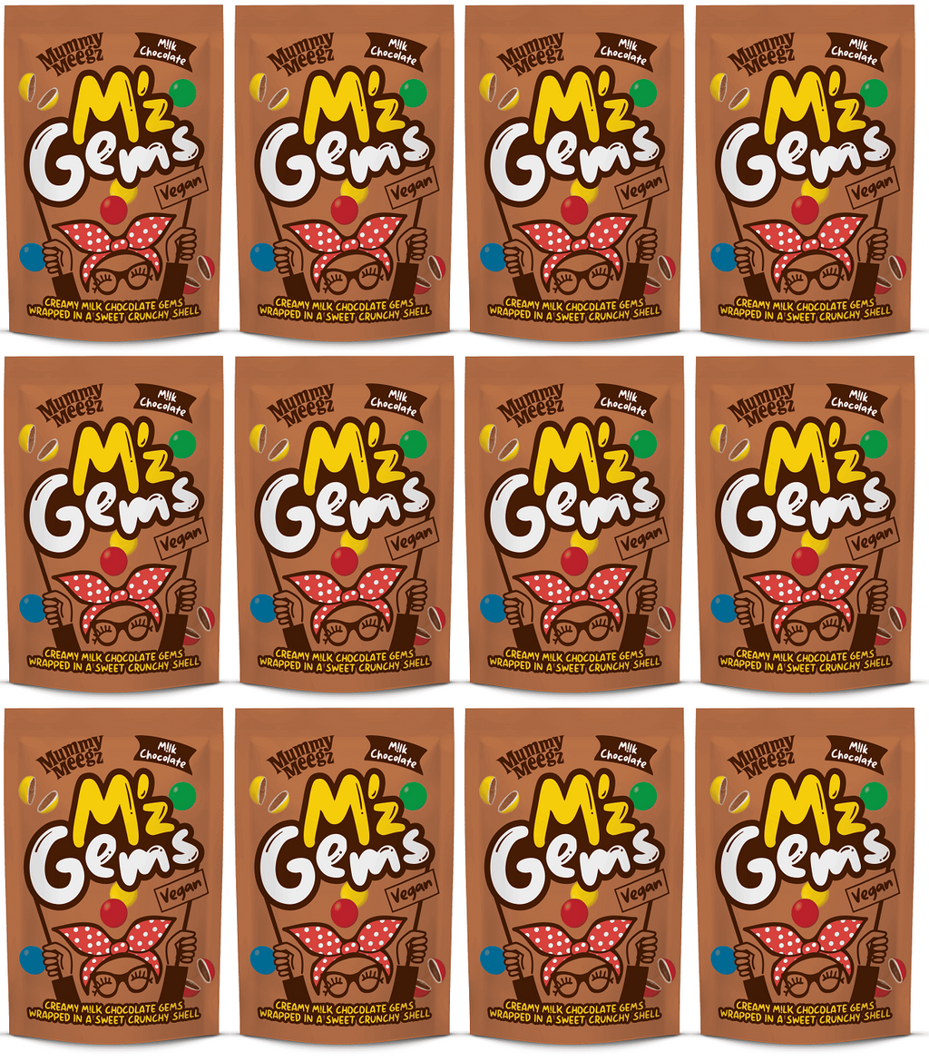12 x Mummy Meegz M'z Gems - 80g