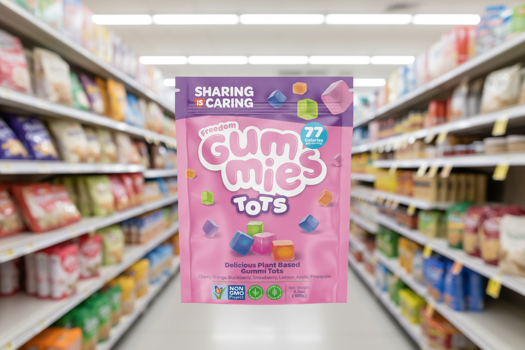 10 x Freedom Gummies Tots - 100g
