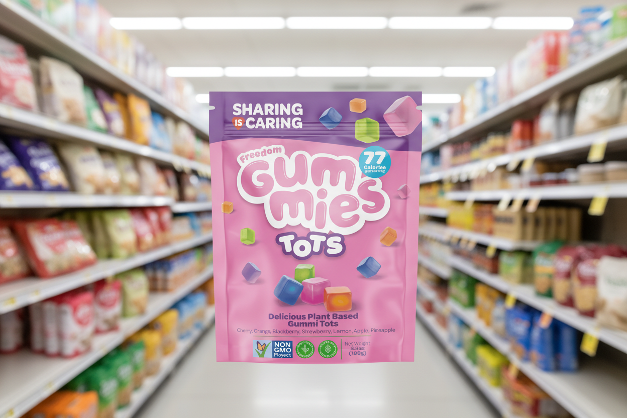 10 x Freedom Gummies Tots - 100g