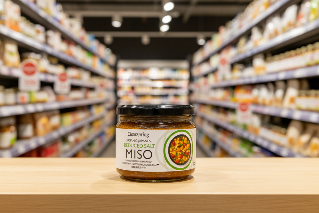 Clearspring Org Jap Reduced Salt Miso Jar (unpast) - 270g