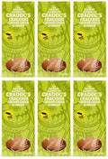 6 x Cradoc's Cheddar & Onion Chutney Crackers - 80g