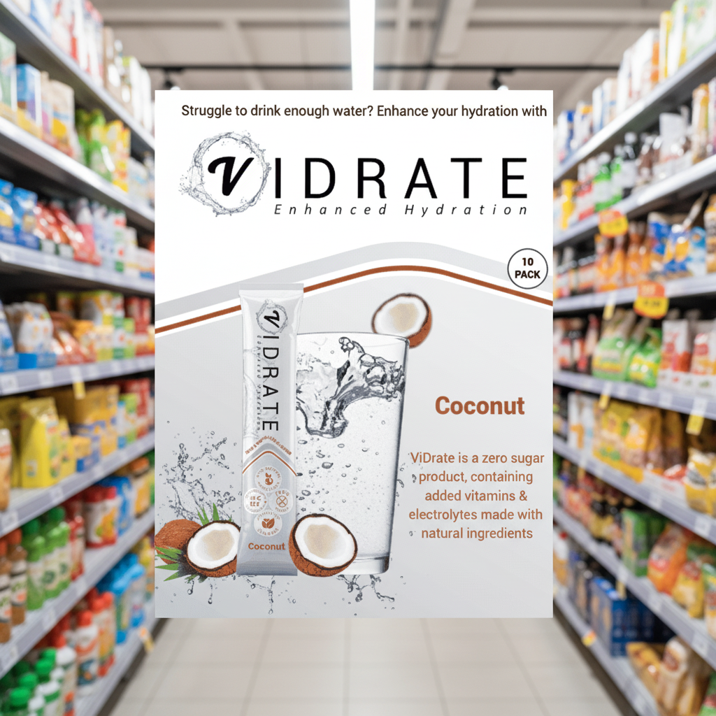 ViDrate Coconut SRDU - 10x3g