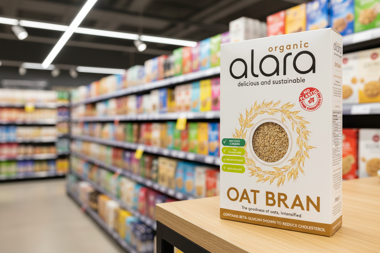 Alara Org Oat Bran - 650g