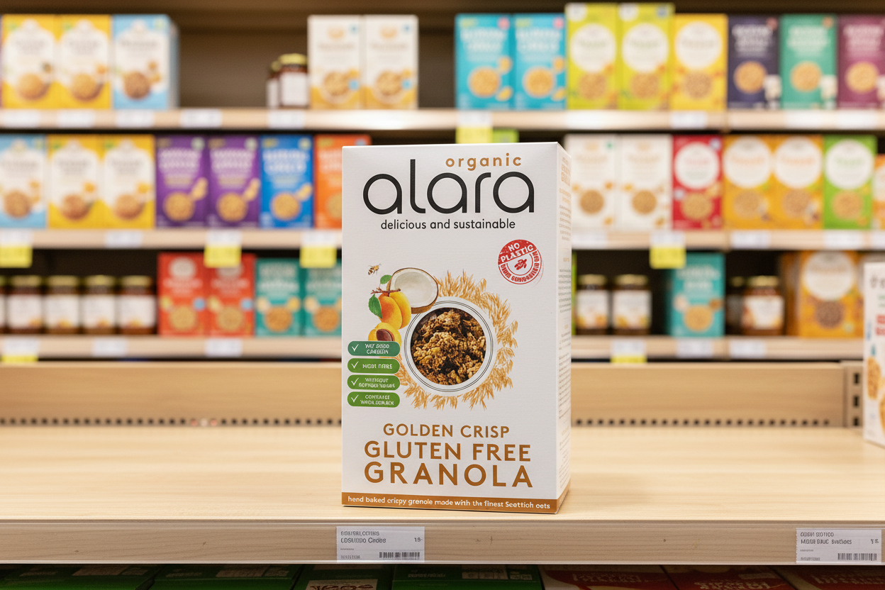 Alara Golden Crisp GF Org Granola - 325g