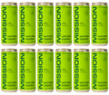 12 x Mission Perform Cans Lime - 250ml