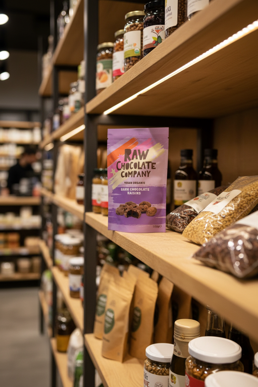 Raw Chocolate Co Choc Raisins - 100g