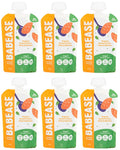 6 x Babease Org S/Potato Spinach Masala W/grain Rice - 190g